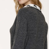 LEXIE 3 BUTTON PULLOVER