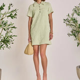 KALI TEXTURE MINI DRESS