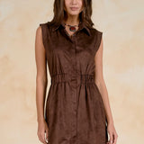 SLVLESS SUEDE CHOCOLATE MINI