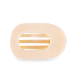 LARGE ALMOND BEIGE CLIP