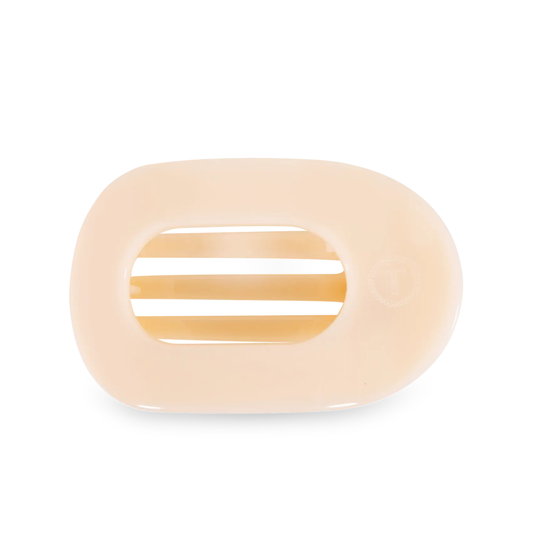 LARGE ALMOND BEIGE CLIP