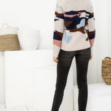 CAMO VIBE CREWNECK SWEATER