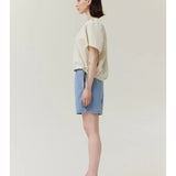 SIDE RIBBON TIE VNECK TOP