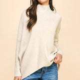 TURTLE NECK LONG SLEEVE SWEATER