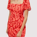 HEAT WAVE MINI DRESS