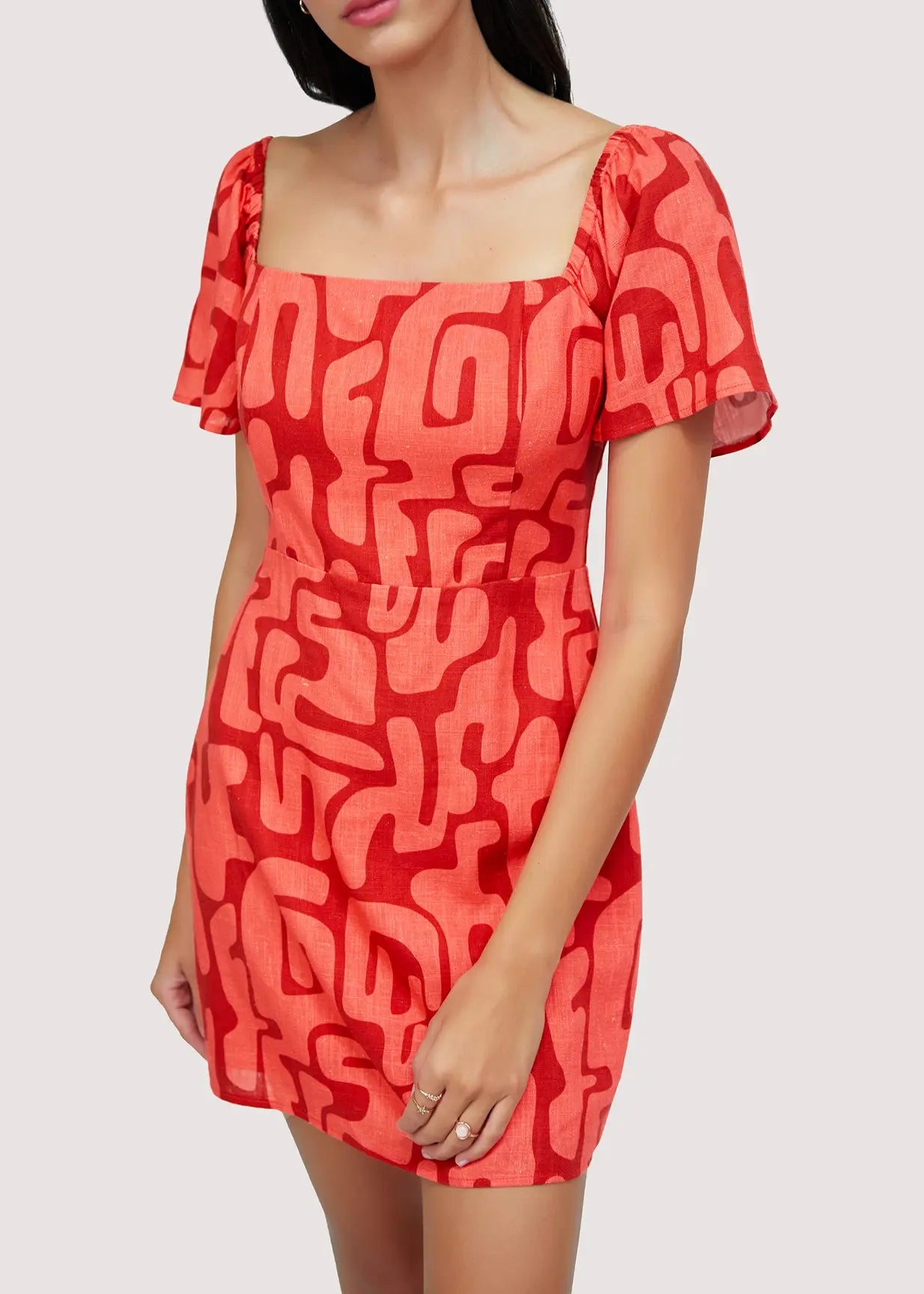 HEAT WAVE MINI DRESS