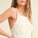 CROCHET KNITTED LONG DRESS