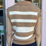 STRIPED SWEATER VEST