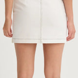 GENA CONTRAST STITCH SKIRT