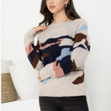 CAMO VIBE CREWNECK SWEATER