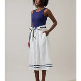 GIANA COLOR BLOCK MIDI DRESS