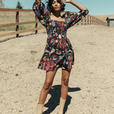 KIRA FLORAL MINI DRESS