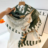 HARNESS COLLECTION GREEN SCARF