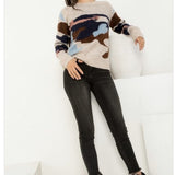 CAMO VIBE CREWNECK SWEATER