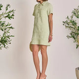 KALI TEXTURE MINI DRESS