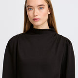 LSLV KNIT MOCK NECK TOP