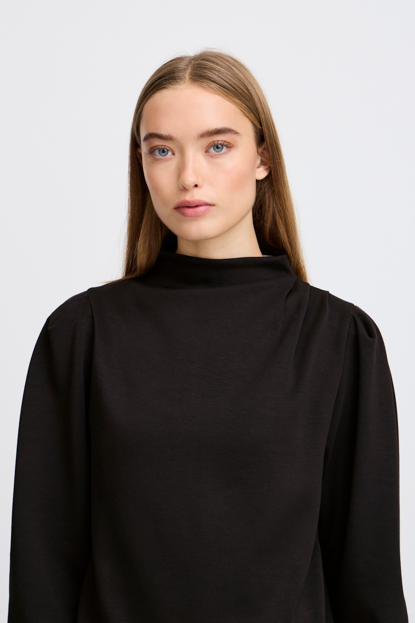 LSLV KNIT MOCK NECK TOP