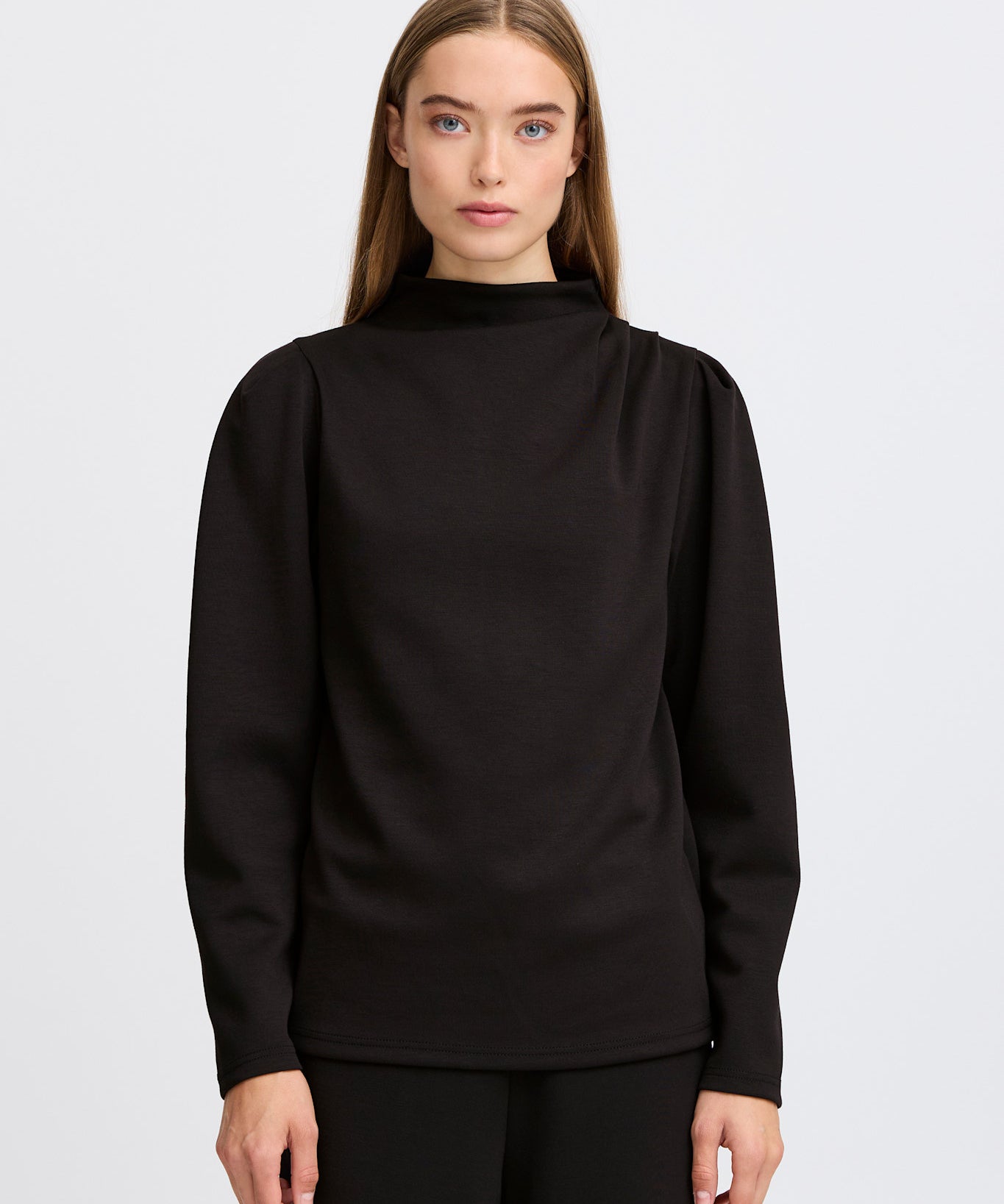 LSLV KNIT MOCK NECK TOP