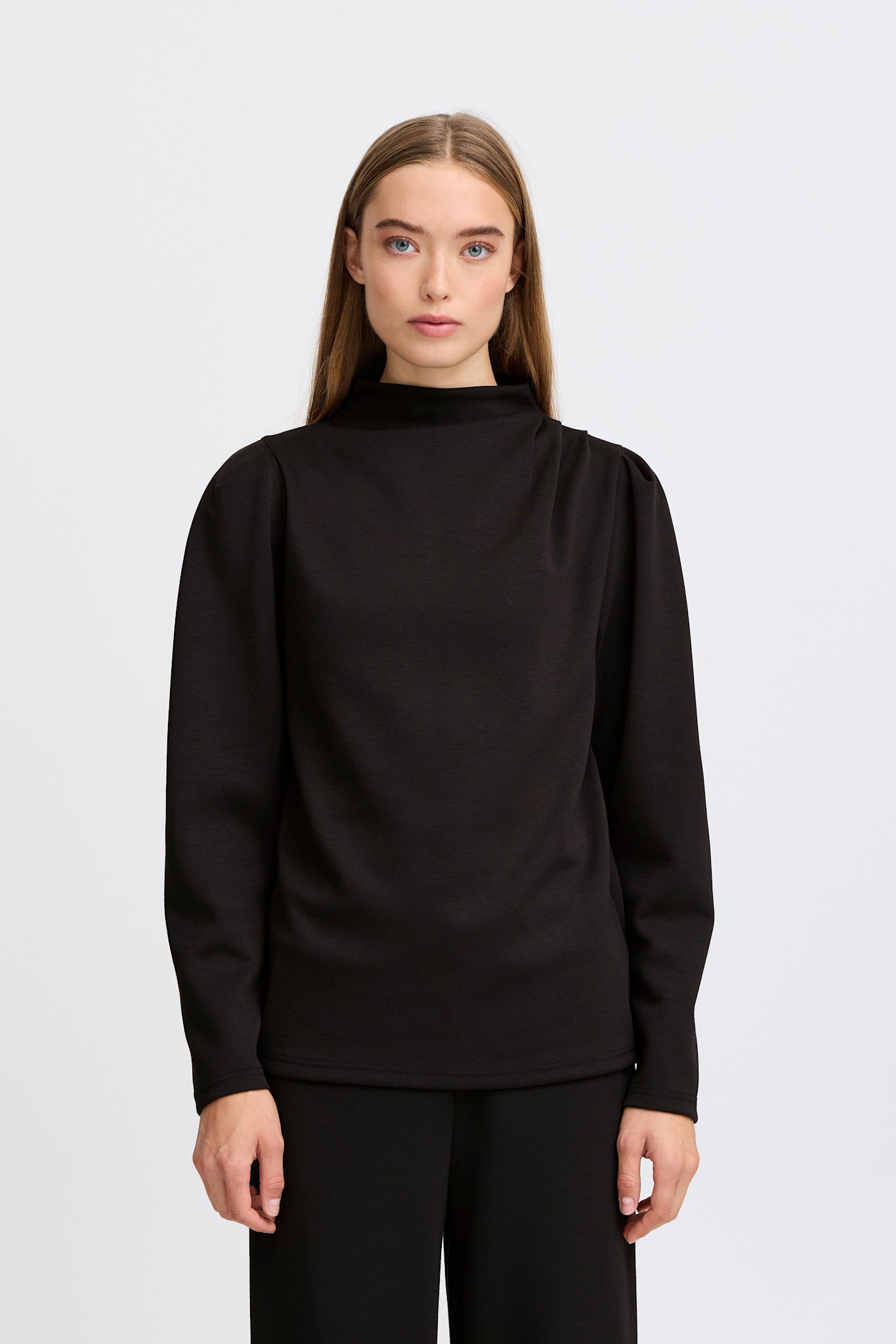 LSLV KNIT MOCK NECK TOP