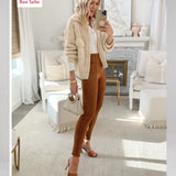 FAUX SUEDE LEGGING