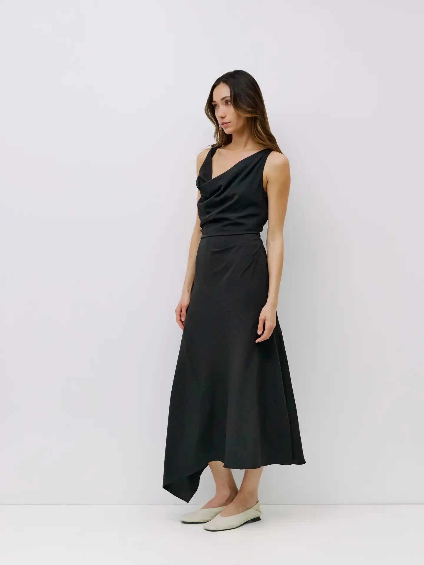 RENEE ASYMMETRICAL DRESS