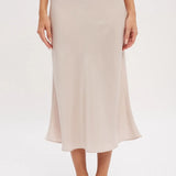 SATIN MIDI SKIRT (Additional Colors)
