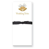 WEDDING NOTES SKINNIE NOTEPAD