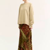 Print Slip Skirt