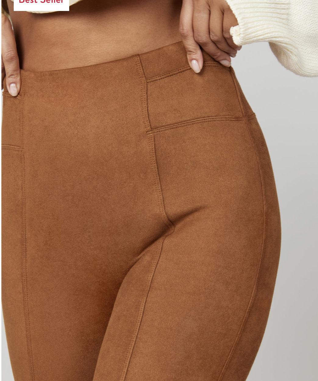 FAUX SUEDE LEGGING