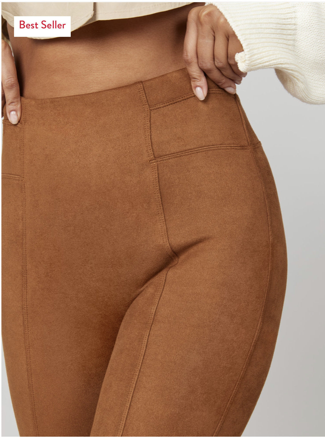 FAUX SUEDE LEGGING
