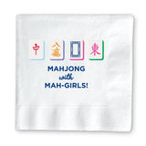 MAHJONG COCKTAIL NAPKINS