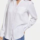 GINGER DBL POCKET LSLV SHIRT