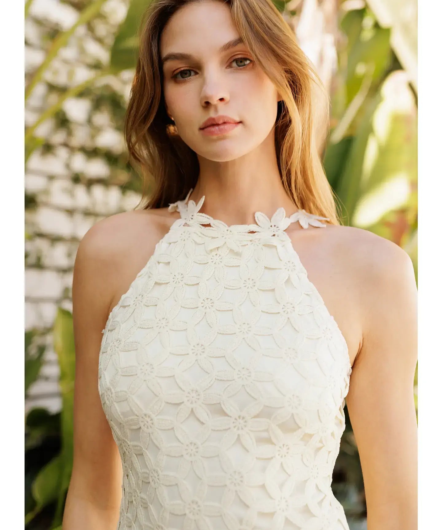 CROCHET SUMMER MIDI DRESS