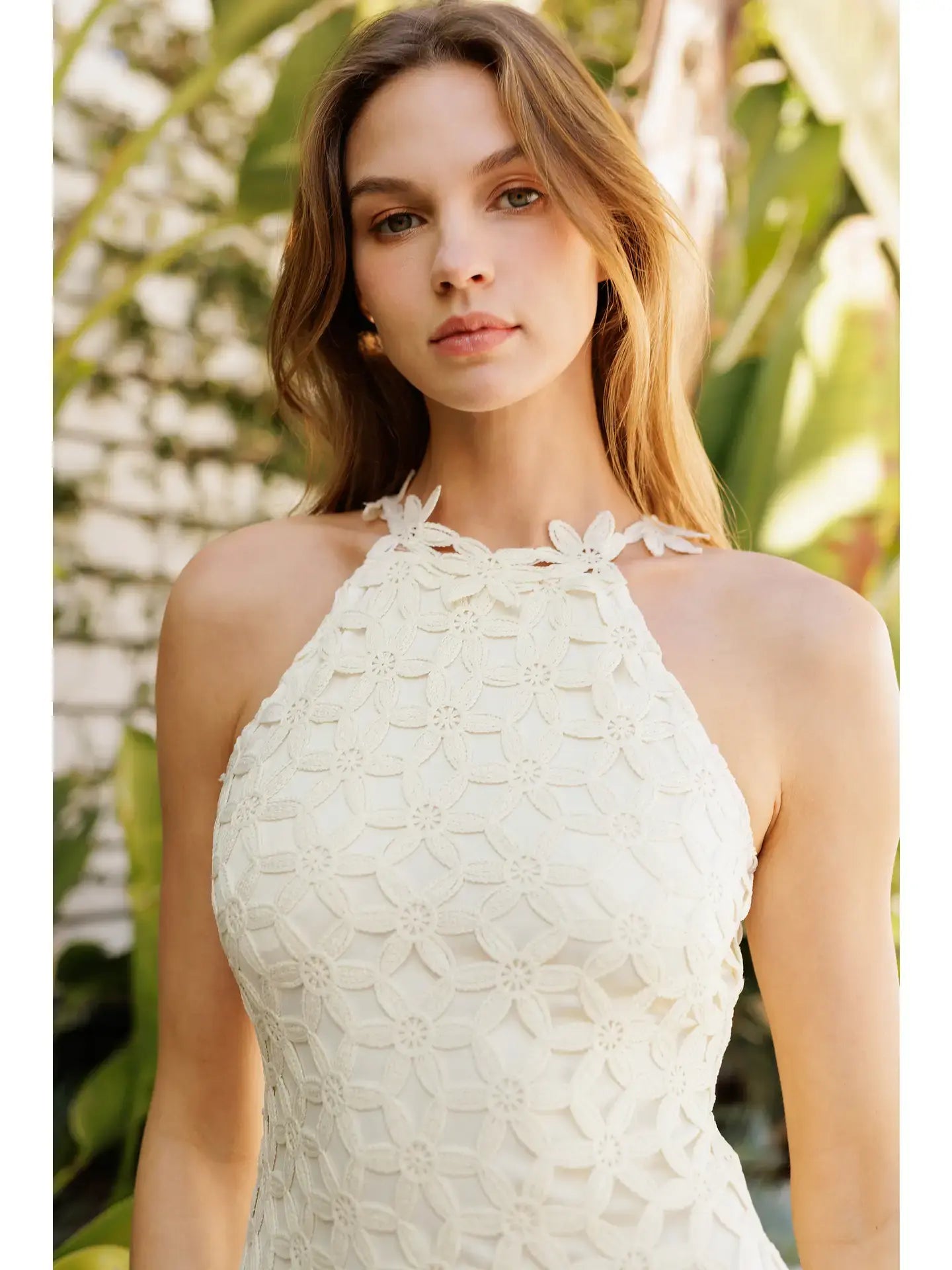 CROCHET SUMMER MIDI DRESS