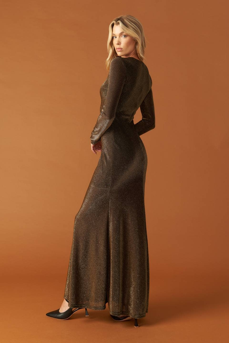 FITTED MERMAID MAXI DRESS