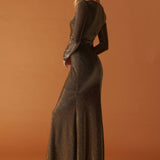 FITTED MERMAID MAXI DRESS