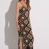 CROCHET MAXI TANK DRESS