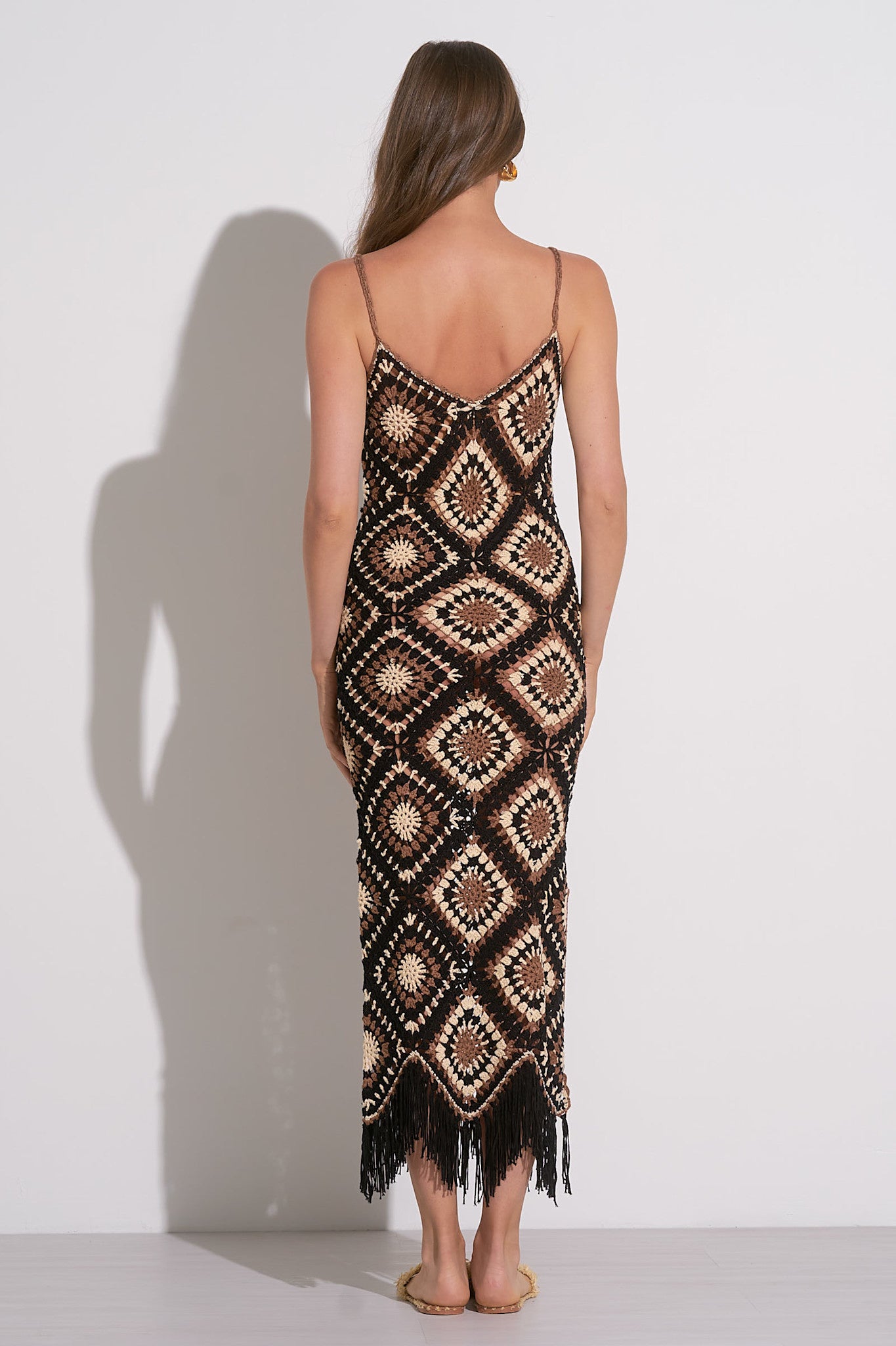 CROCHET MAXI TANK DRESS