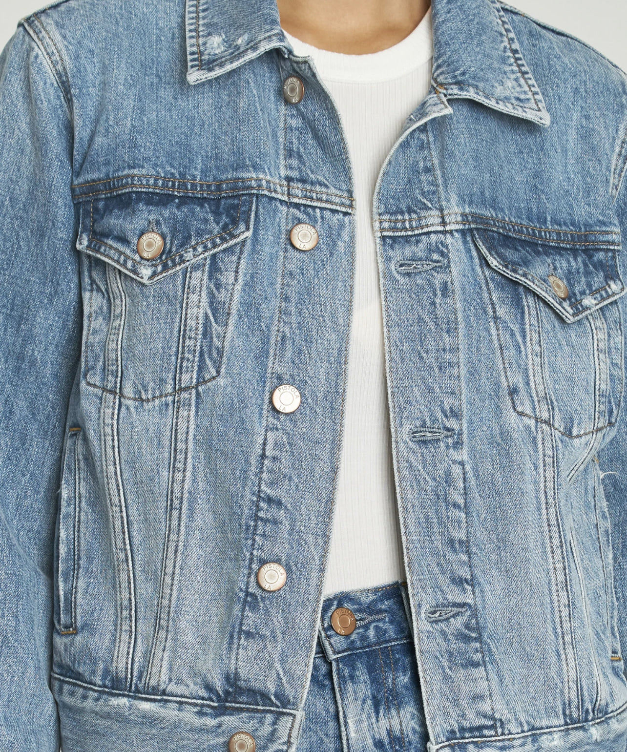 FITTED DENIM JACKET