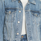 FITTED DENIM JACKET