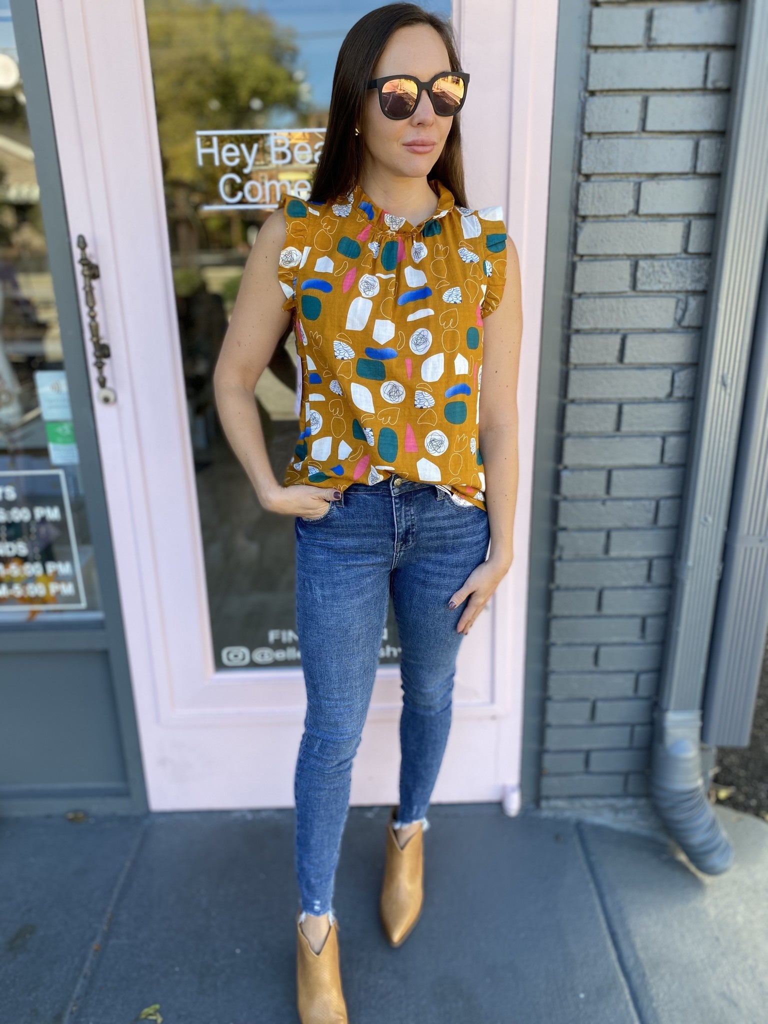ABSTRACT PRINT SSLV TOP