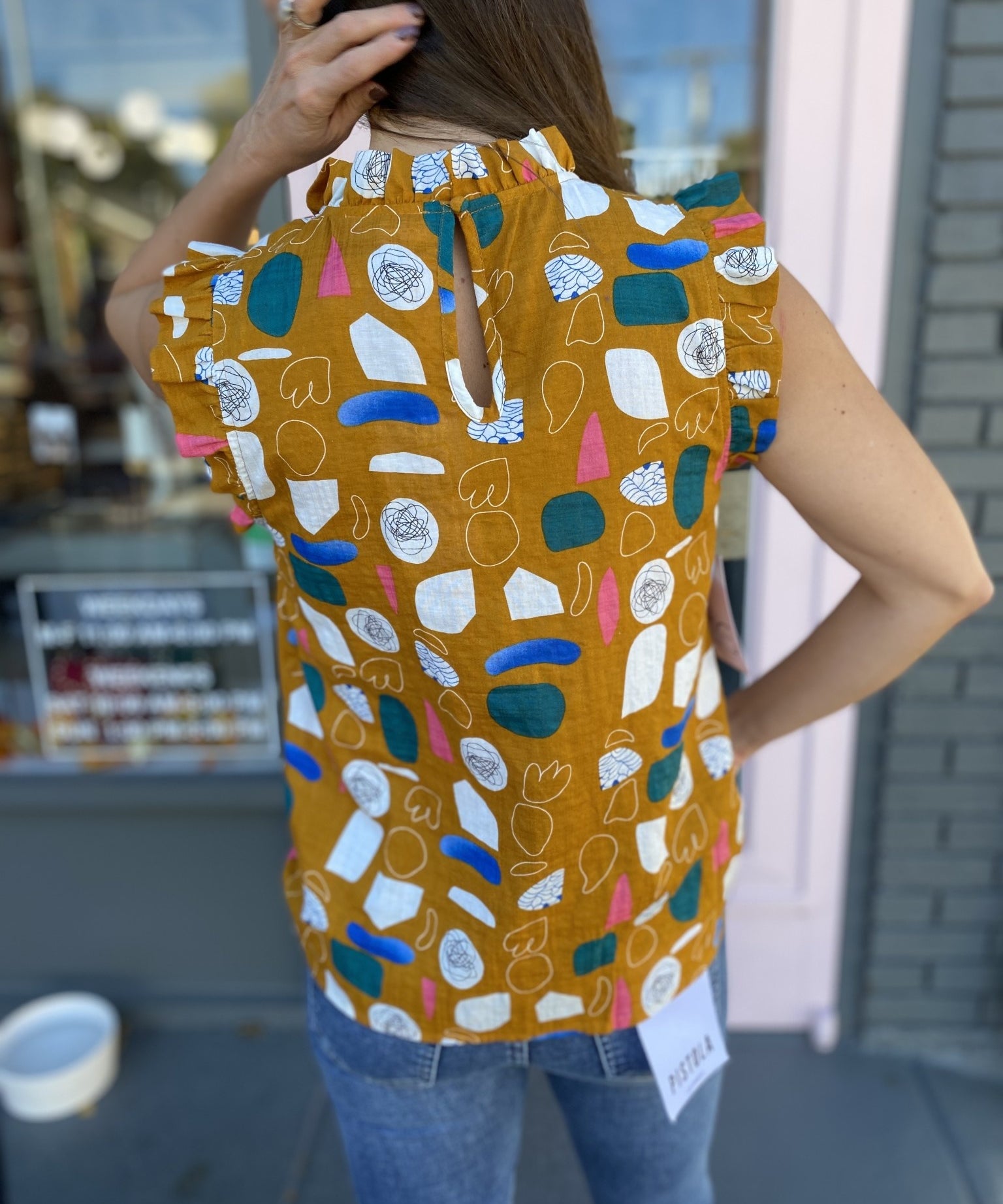 ABSTRACT PRINT SSLV TOP