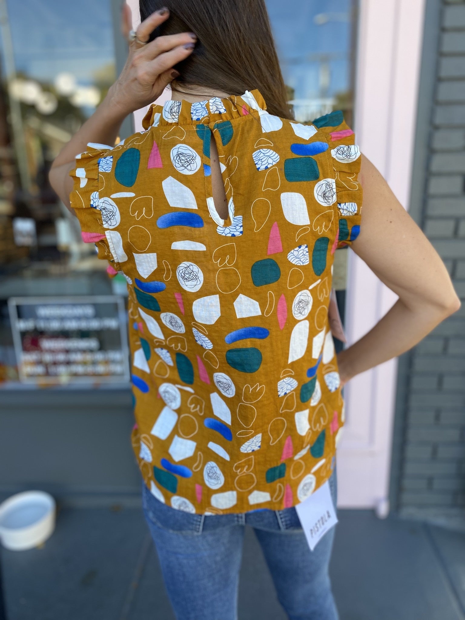 ABSTRACT PRINT SSLV TOP