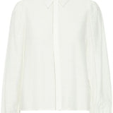 LSLV BLOUSE W/ RHINESTONE ACCENT