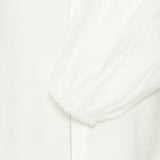 LSLV BLOUSE W/ RHINESTONE ACCENT