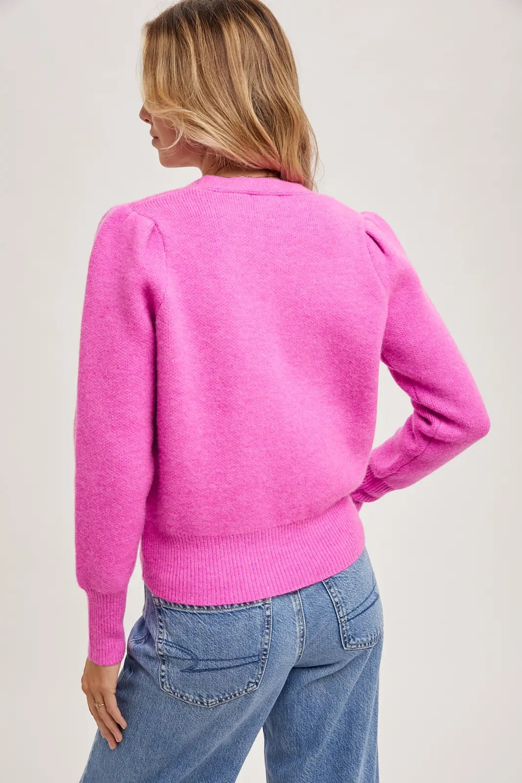 BUTTON DOWN VNECK CARDIGAN