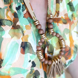 BRONTE NECKLACE CARAMEL