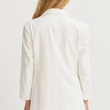 RENATA CONTRAST STITCH BLAZER