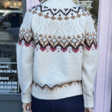 HALF ZIP KNIT SWEATER