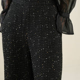 TWEED SEQUIN PANT